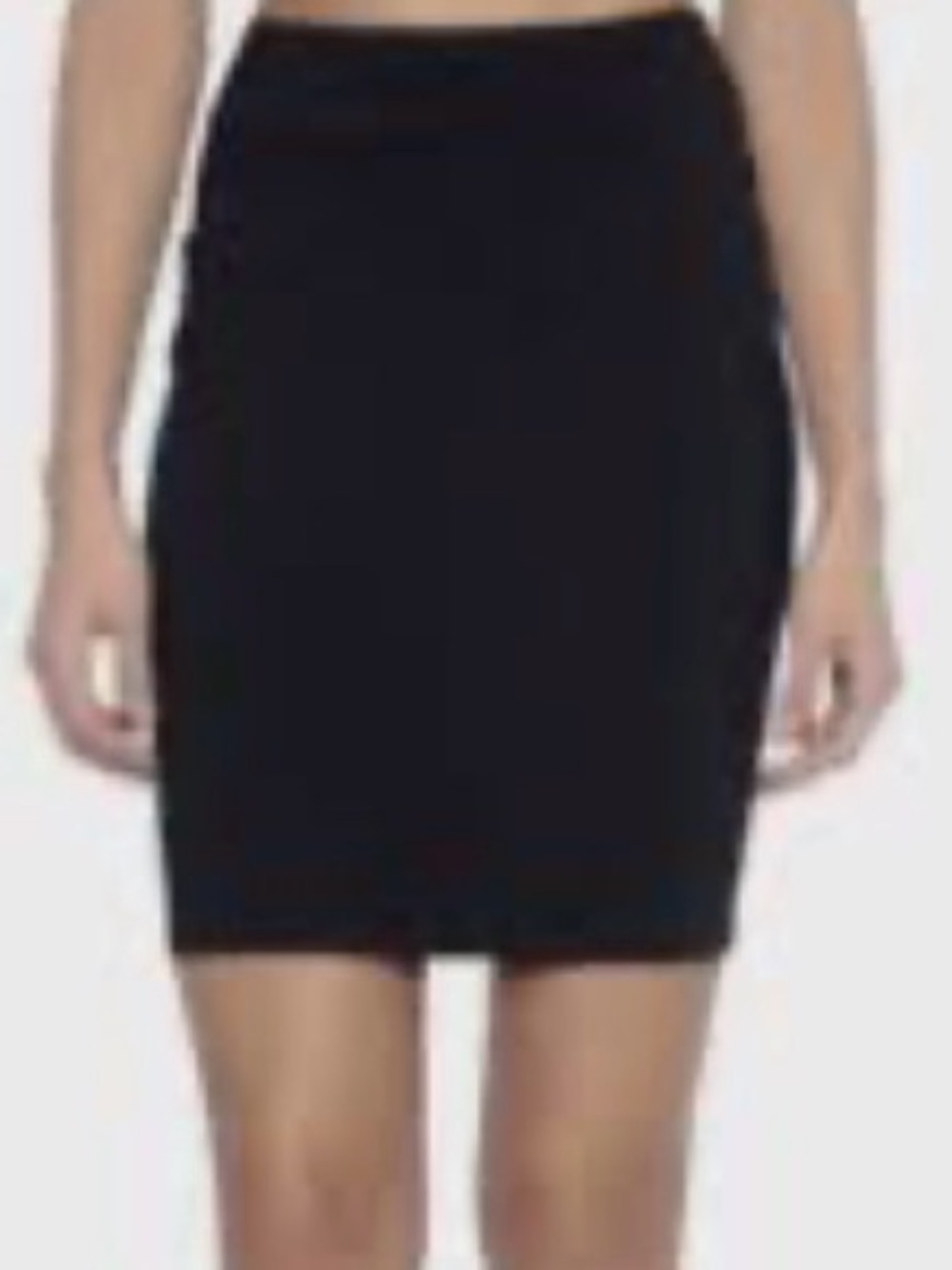 Susana Monaco Black Stretch Mini Skirt